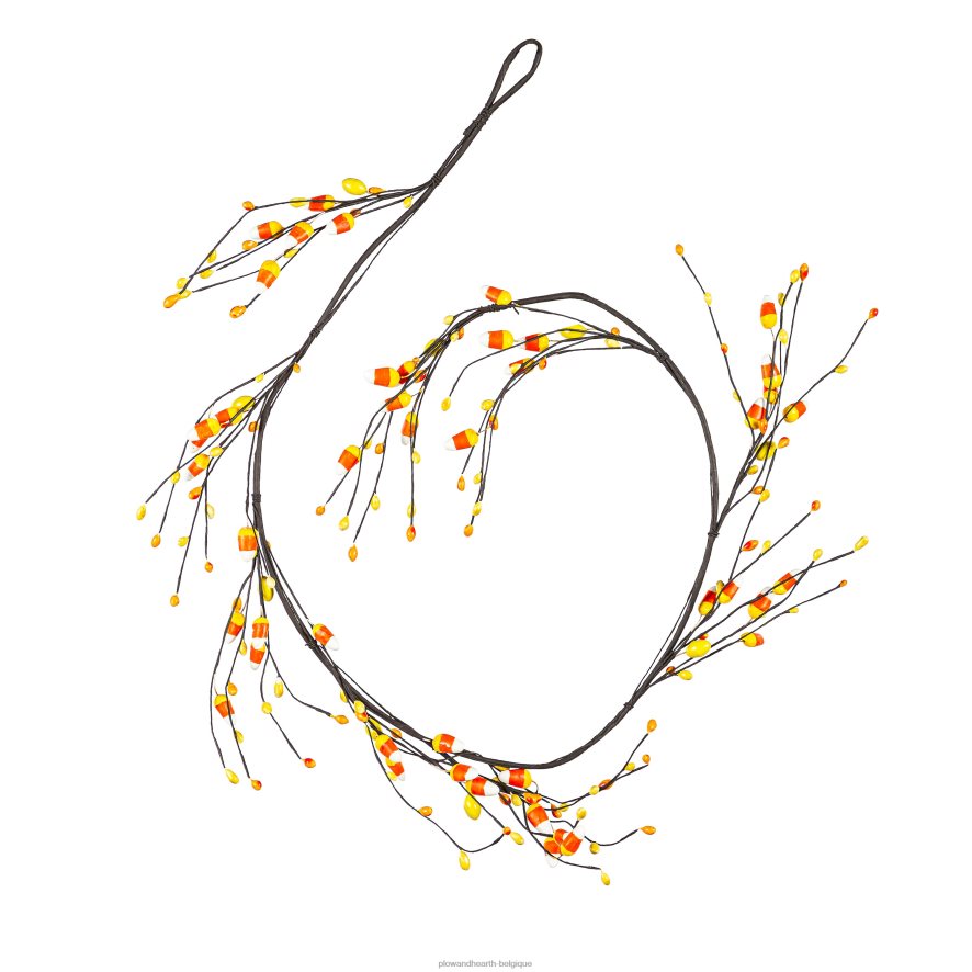 60H0822375 Plow & Hearth guirlande artificielle de maïs sucré d'Halloween articles ménagers