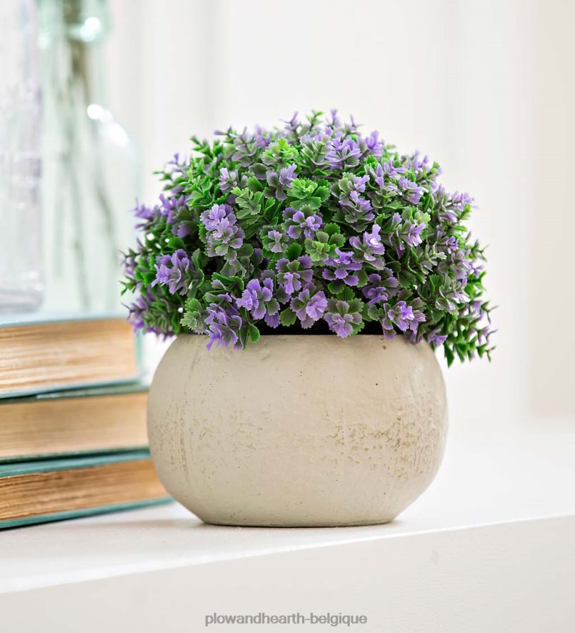 60H0822379 Plow & Hearth décoration de table en fausses fleurs articles ménagers