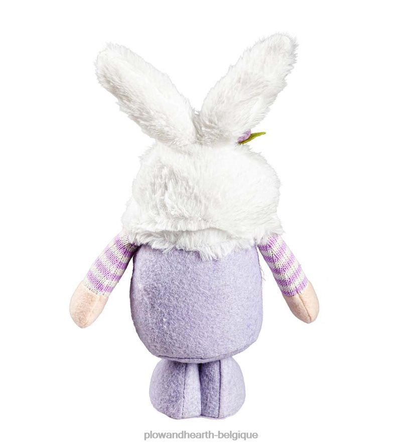 60H0822394 Plow & Hearth Gnomes en peluche avec oreilles de lapin, lot de 2 articles ménagers
