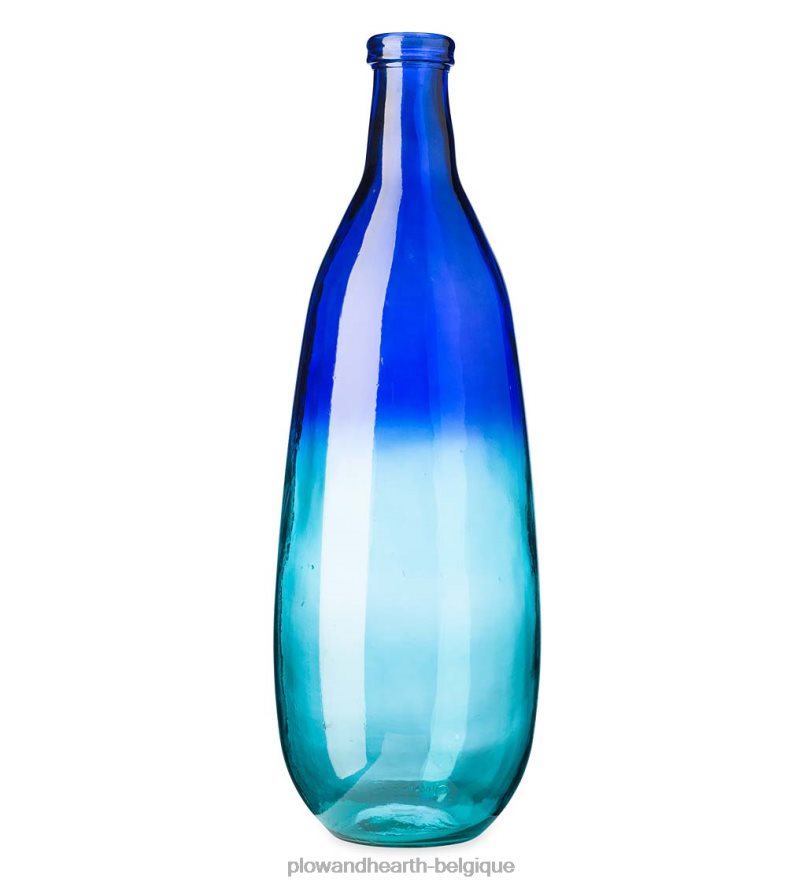 60H0822459 Plow & Hearth collection de vases allongés ombre bleue articles ménagers