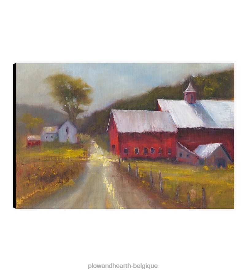 60H0822511 Plow & Hearth pays du nord ii art mural articles ménagers