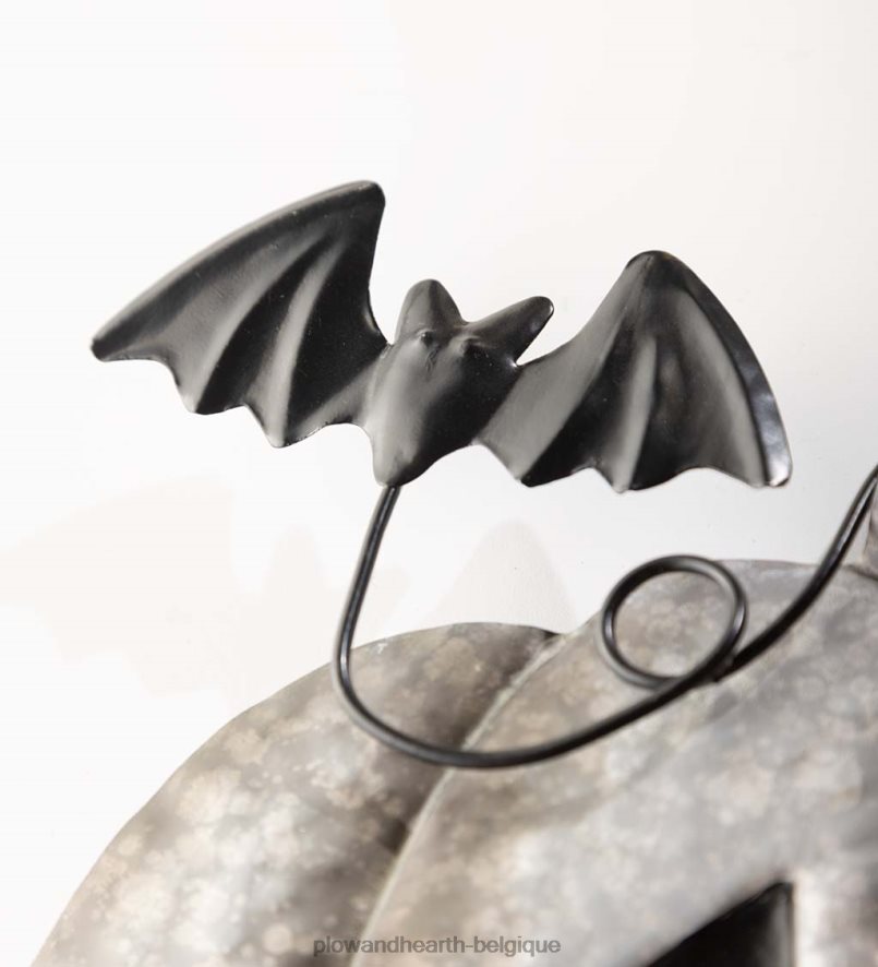 60H0822541 Plow & Hearth trio d'halloween en métal posters articles ménagers