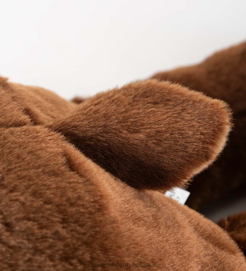 60H0822491 Plow & Hearth oreiller de corps animal câlin en peluche surdimensionné élan articles ménagers