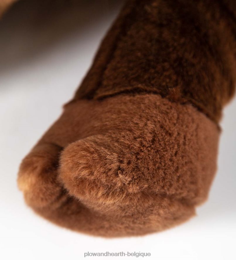 60H0822491 Plow & Hearth oreiller de corps animal câlin en peluche surdimensionné élan articles ménagers