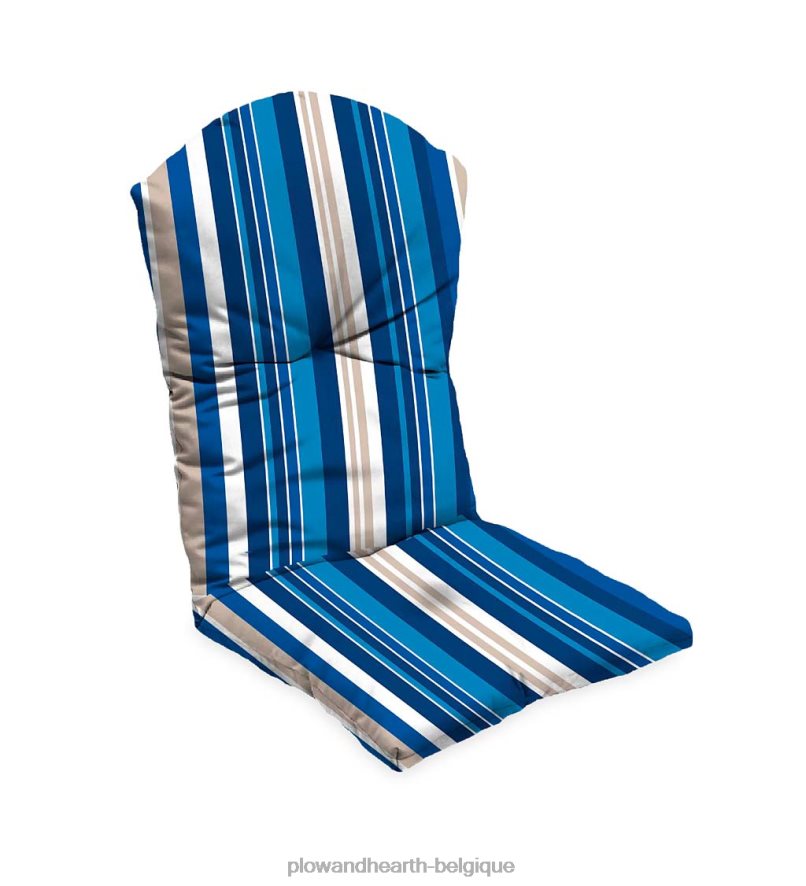 60H0821522 Plow & Hearth coussin de chaise adirondack classique, 20 1/2 x 49 x 2 1/2 - blush croquis floral articles ménagers