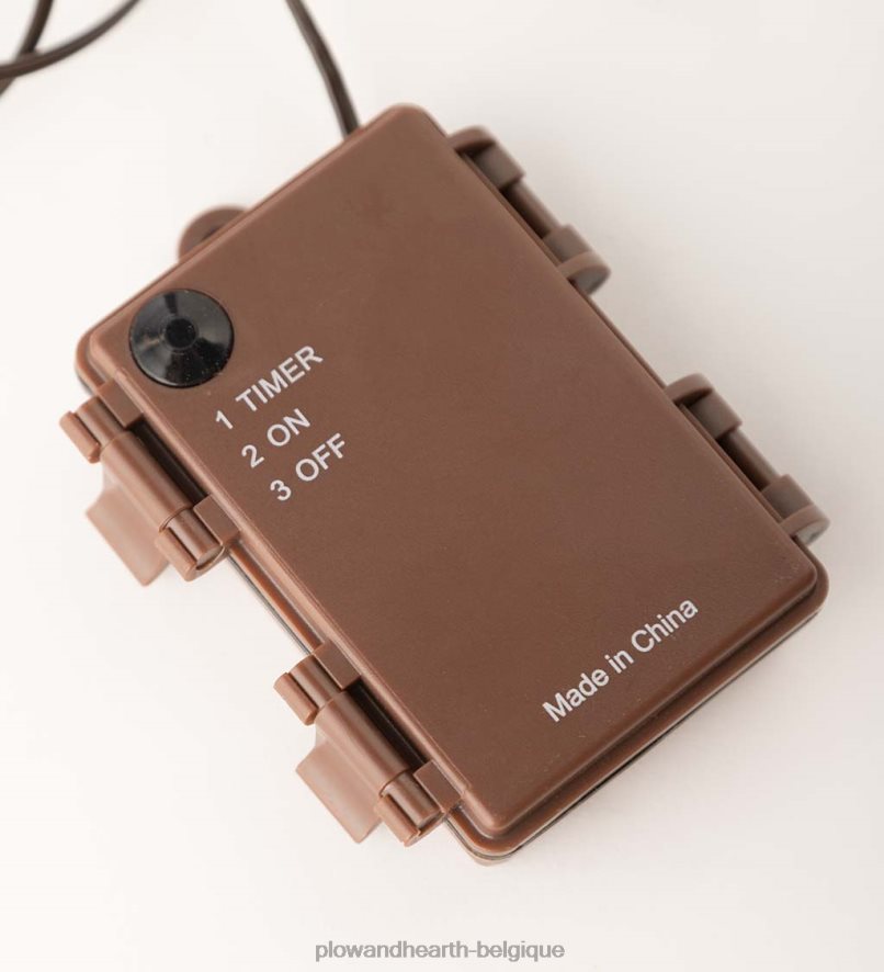 60H0821582 Plow & Hearth Branches de chêne mousse éclairées intérieur/extérieur, lot de 2 articles ménagers