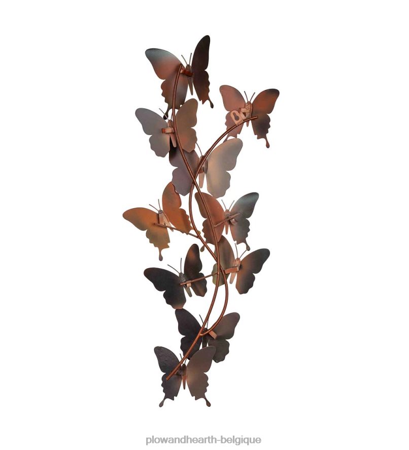 60H0821655 Plow & Hearth art mural papillon pastel intérieur/extérieur articles ménagers