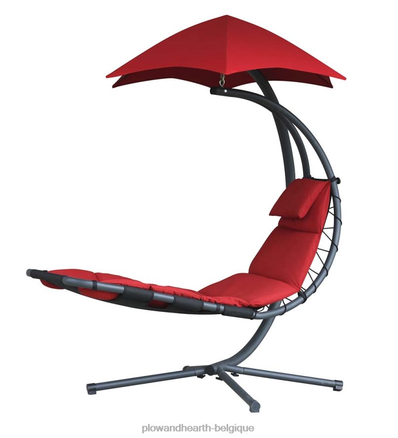 60H0821148 Plow & Hearth chaise longue suspendue de rêve - turquoise articles ménagers