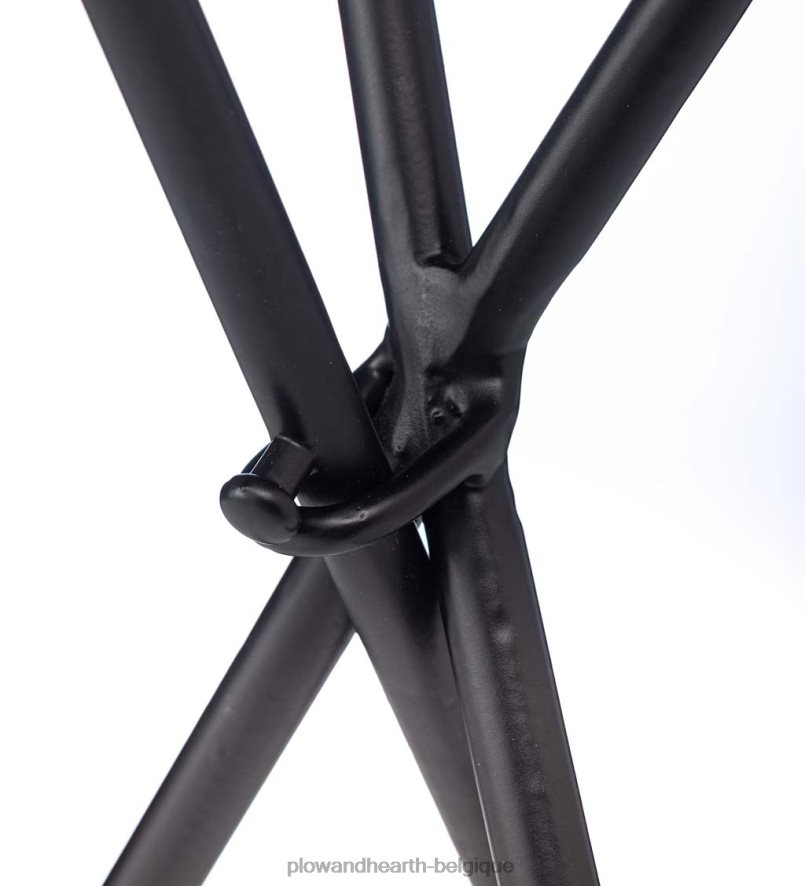 60H0821172 Plow & Hearth table d'appoint pliante en géranium intérieur/extérieur articles ménagers