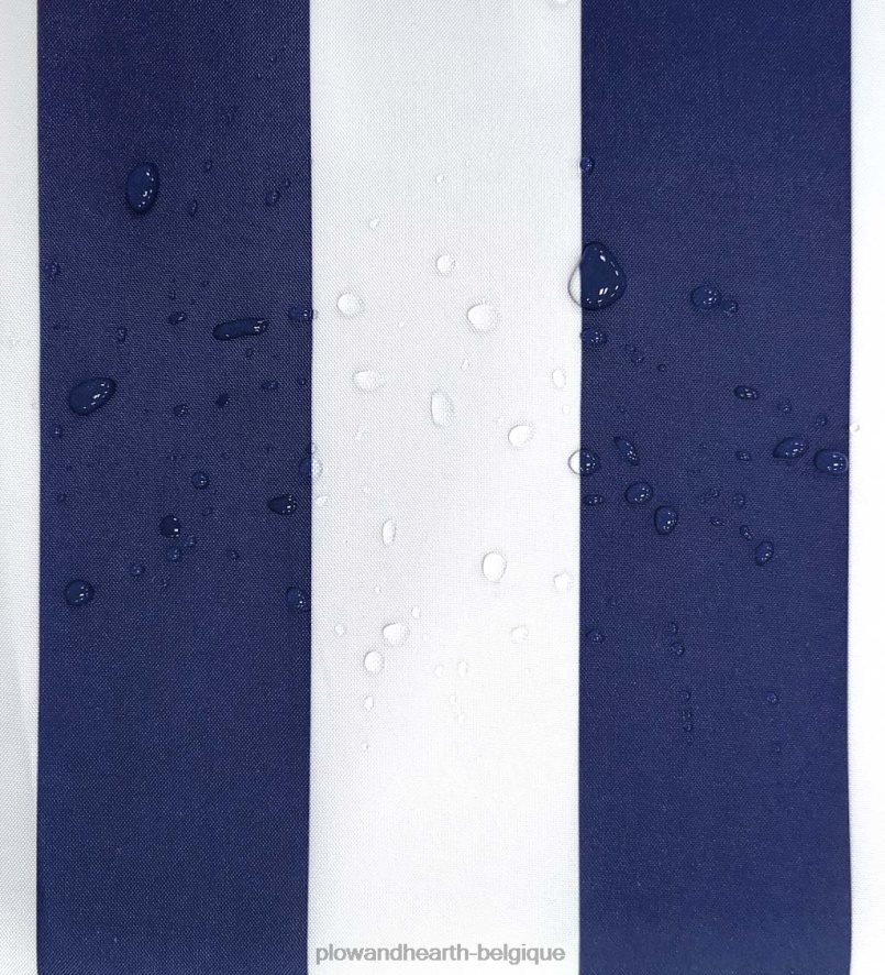 60H0821471 Plow & Hearth rideaux extérieurs rayés de paysage marin articles ménagers