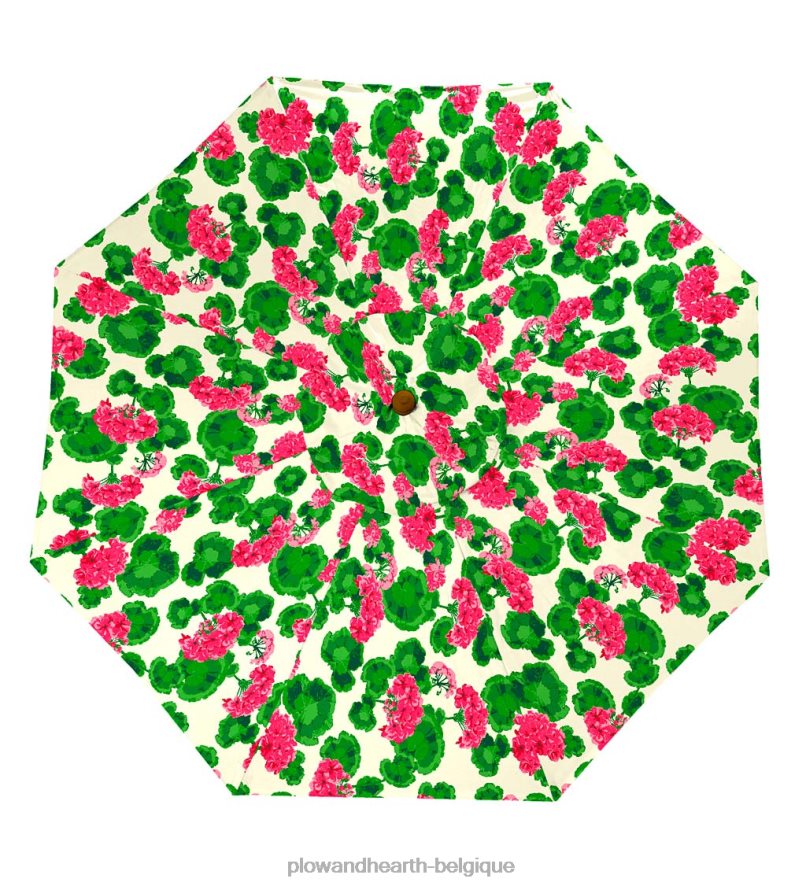 60H0821464 Plow & Hearth vente! parasol de marché classique avec poteau en aluminium, 9' dia. - hortensia forestier articles ménagers