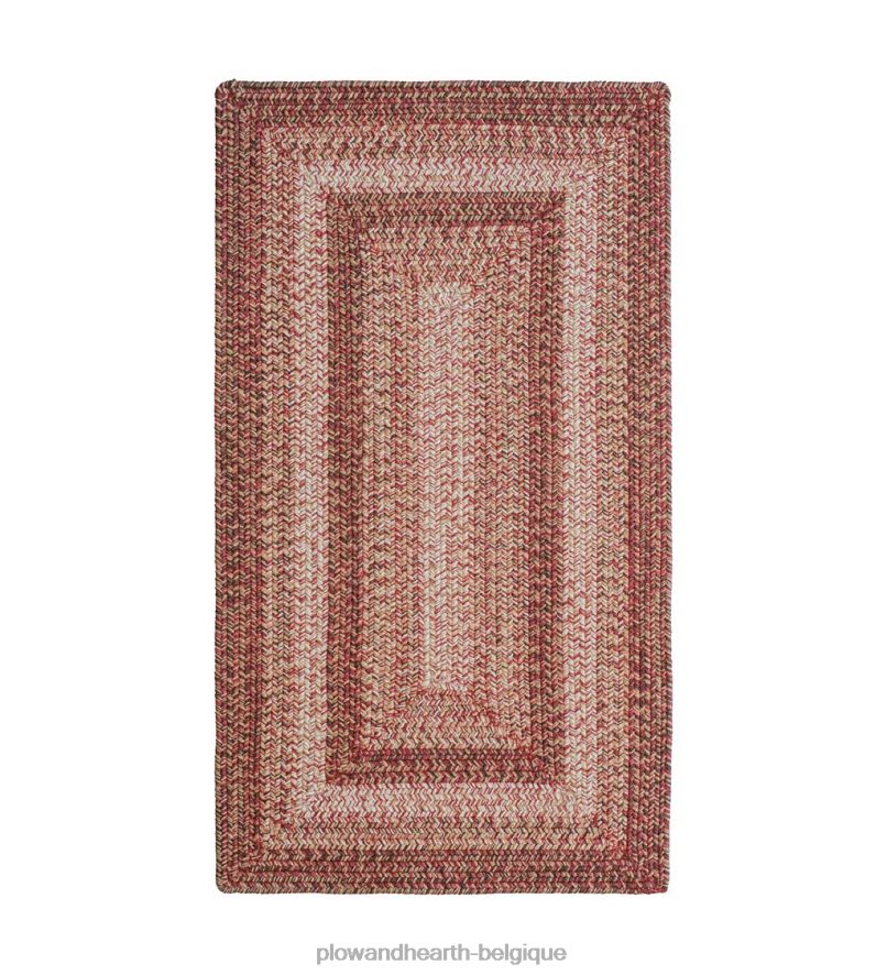 60H0821351 Plow & Hearth Tapis en polypropylène tressé Woodridge rectangle intérieur/extérieur articles ménagers