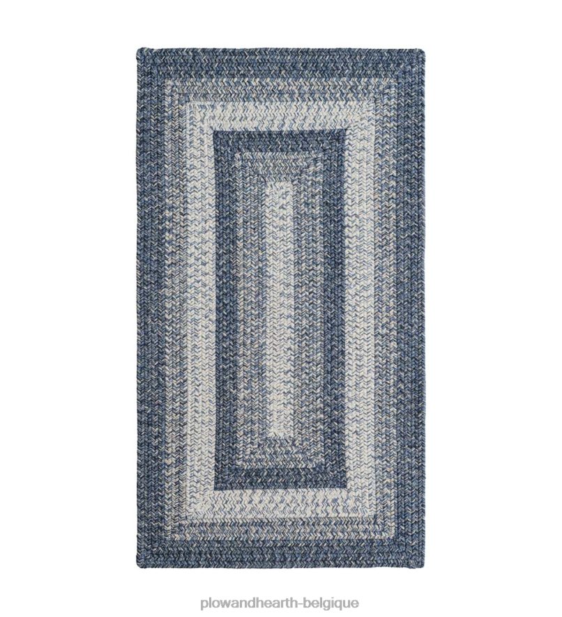 60H0821351 Plow & Hearth Tapis en polypropylène tressé Woodridge rectangle intérieur/extérieur articles ménagers