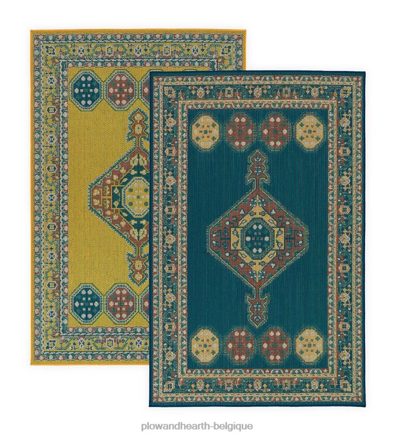 60H0821406 Plow & Hearth Tapis chapiteau Tallahassee intérieur/extérieur articles ménagers