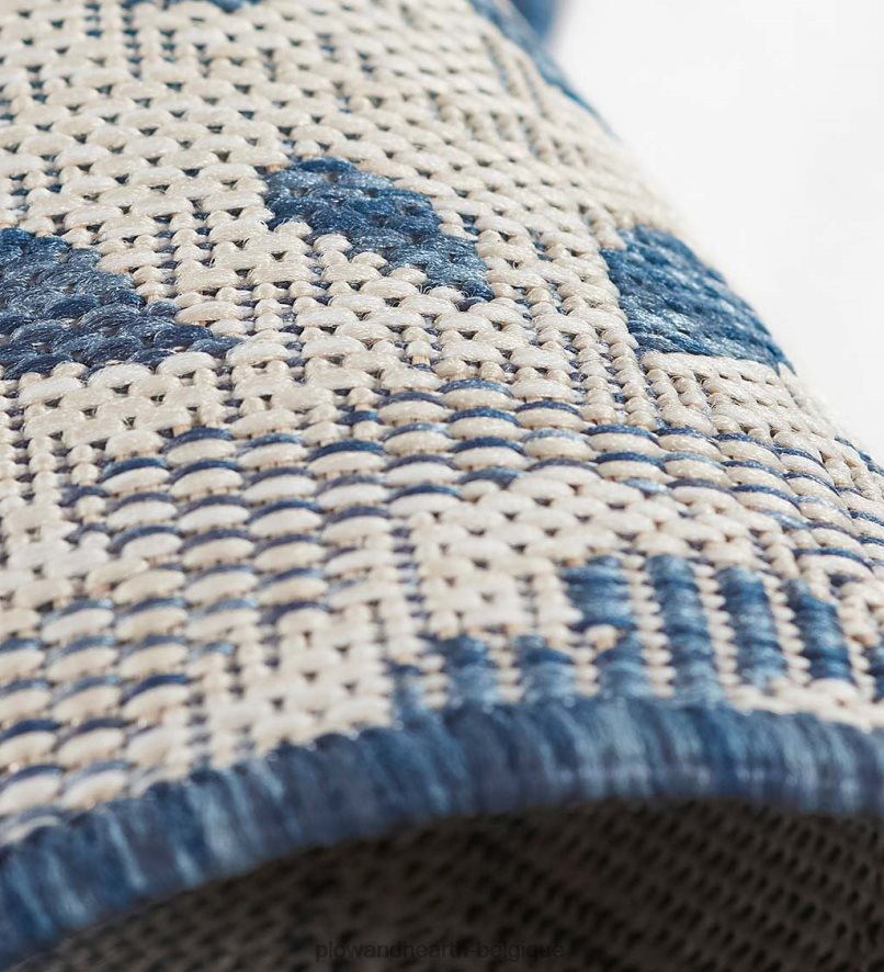 60H0821422 Plow & Hearth Tapis intérieur/extérieur clémentine en polypropylène articles ménagers