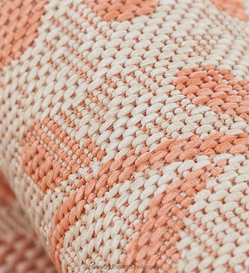 60H0821422 Plow & Hearth Tapis intérieur/extérieur clémentine en polypropylène articles ménagers