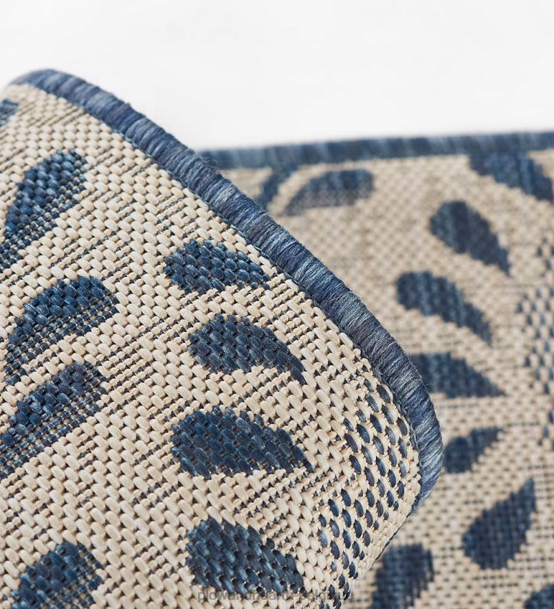 60H0821422 Plow & Hearth Tapis intérieur/extérieur clémentine en polypropylène articles ménagers