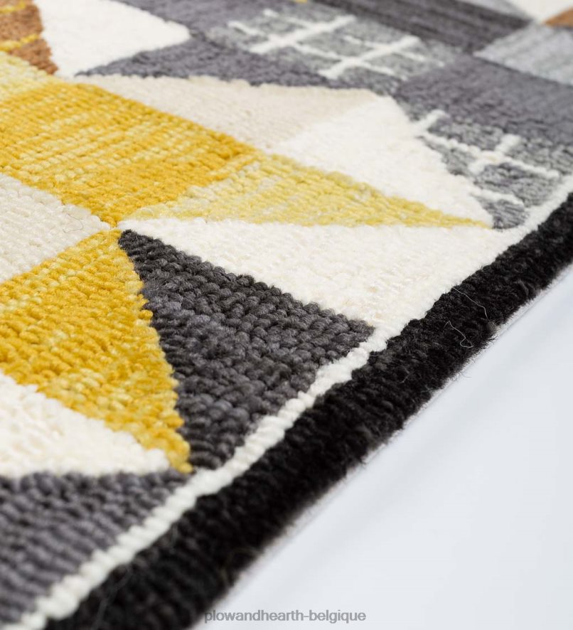 60H0821425 Plow & Hearth Tapis de passage en polypropylène, courtepointe printanière, intérieur/extérieur articles ménagers