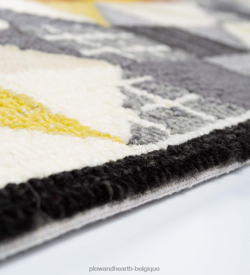 60H0821425 Plow & Hearth Tapis de passage en polypropylène, courtepointe printanière, intérieur/extérieur articles ménagers