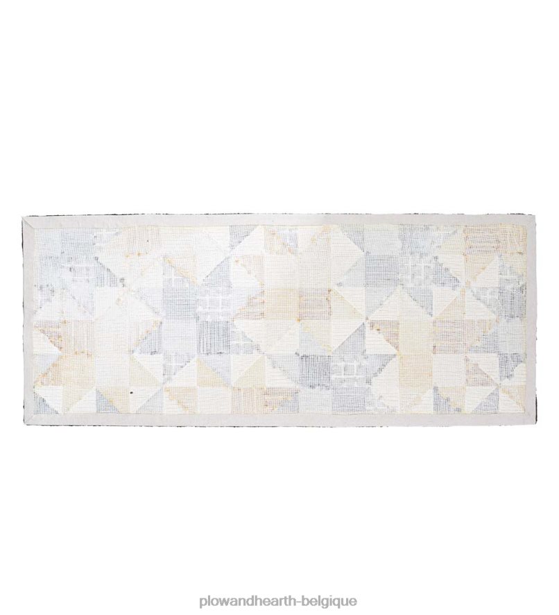 60H0821425 Plow & Hearth Tapis de passage en polypropylène, courtepointe printanière, intérieur/extérieur articles ménagers