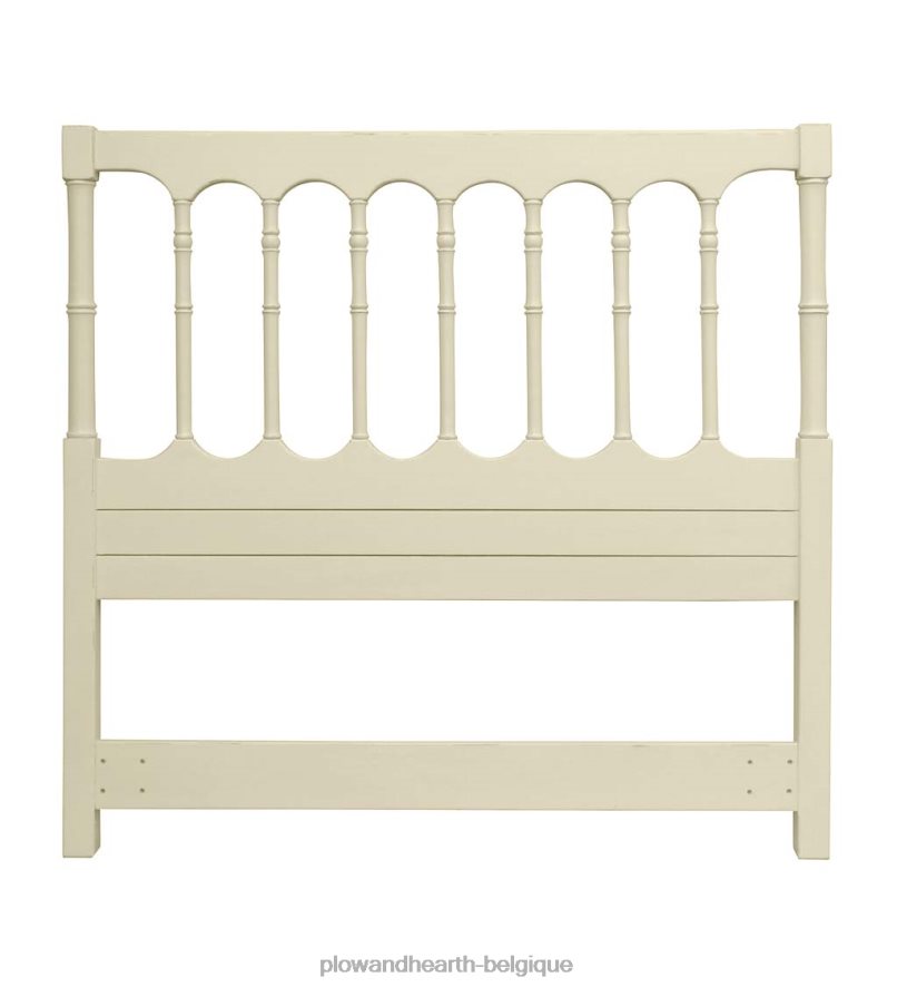 60H0822122 Plow & Hearth tête de lit des tanneurs de la collection Farmhouse de Laurel Ridge articles ménagers