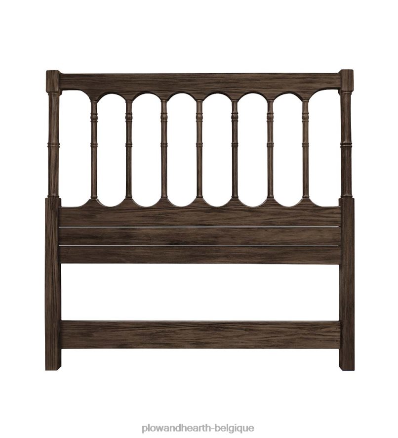 60H0822122 Plow & Hearth tête de lit des tanneurs de la collection Farmhouse de Laurel Ridge articles ménagers