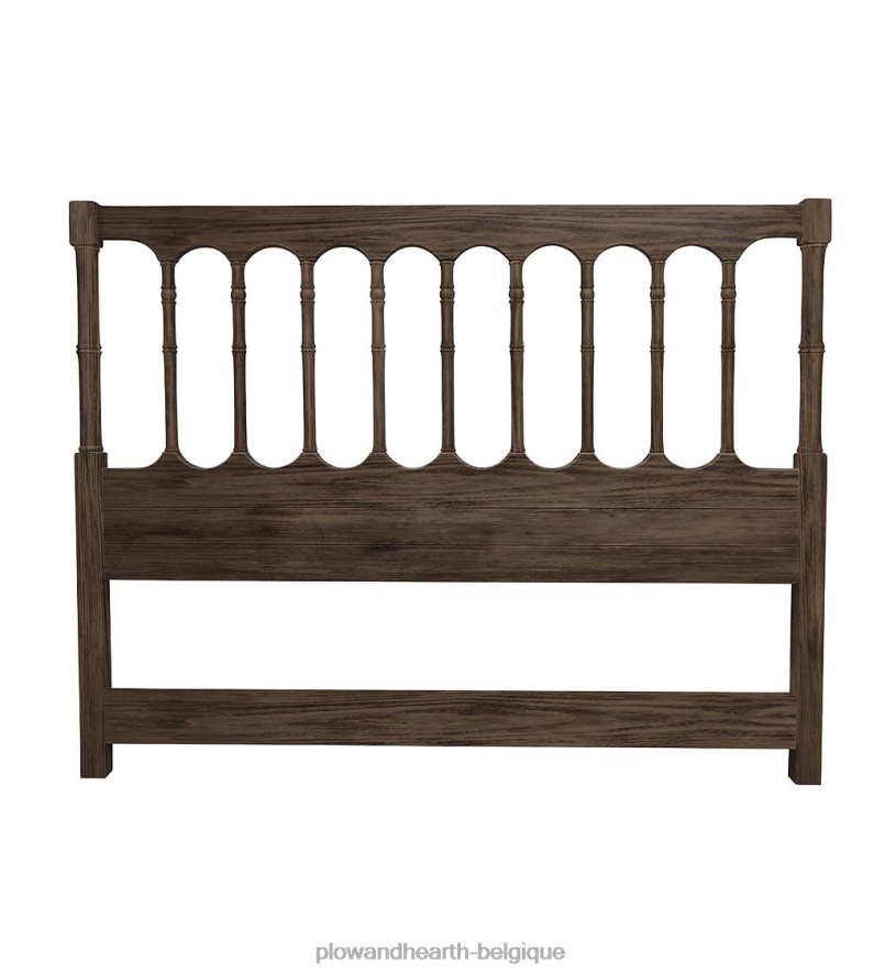 60H0822122 Plow & Hearth tête de lit des tanneurs de la collection Farmhouse de Laurel Ridge articles ménagers