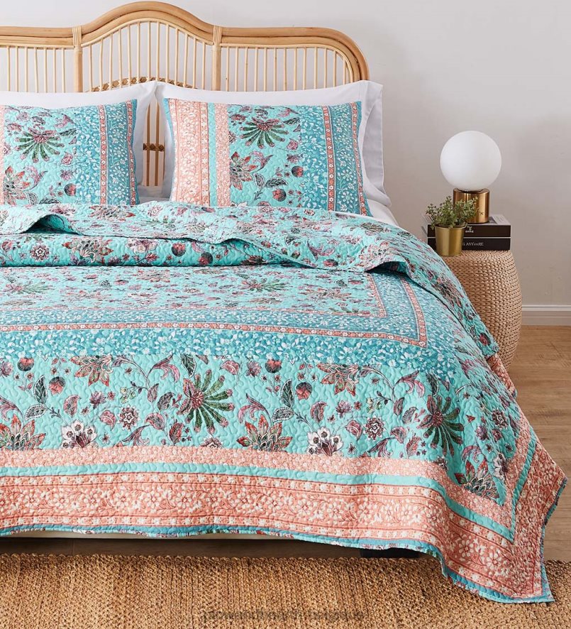 60H0822672 Plow & Hearth parure de lit matelassée Jocelyn articles ménagers