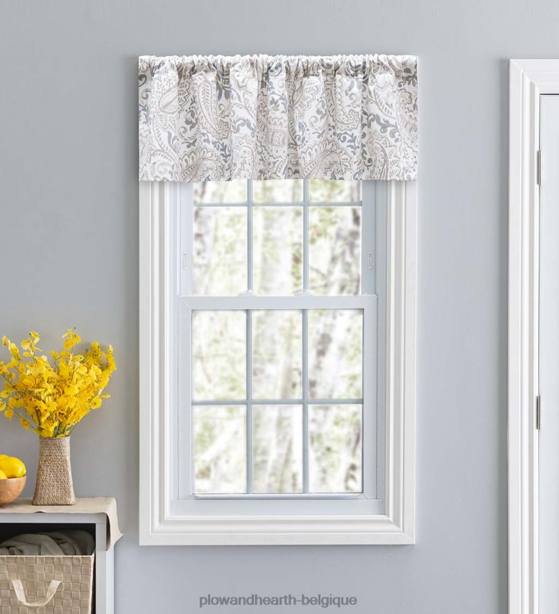 60H0822567 Plow & Hearth rideaux Shannon articles ménagers