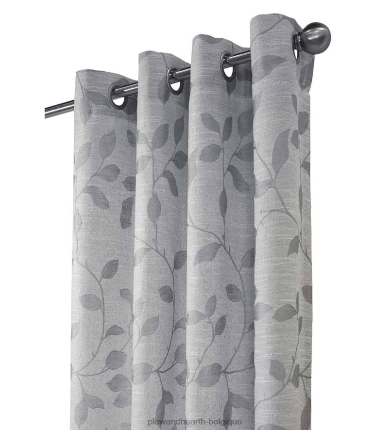 60H0822591 Plow & Hearth panneau de rideau à œillets Louisa articles ménagers