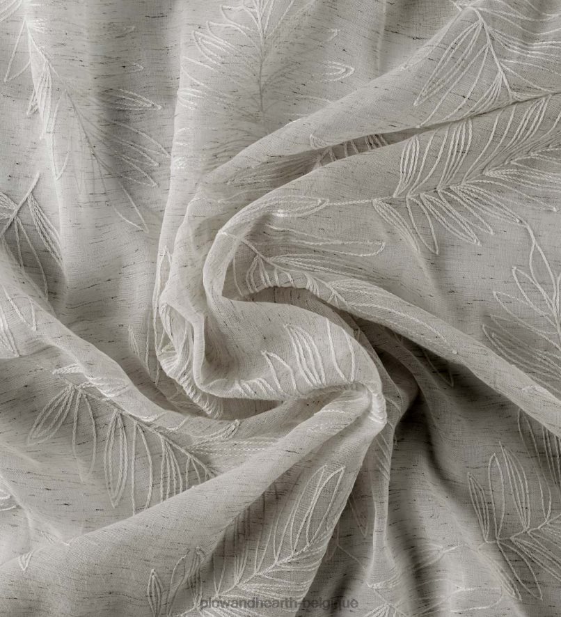 60H0822610 Plow & Hearth rideaux de feuilles transparentes articles ménagers