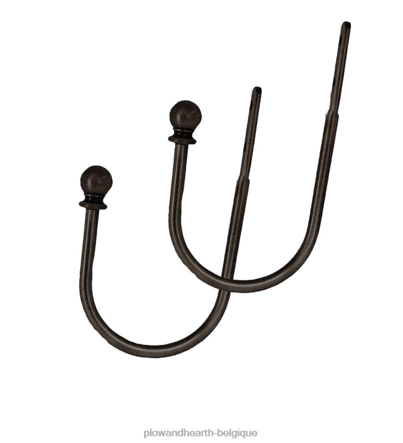 60H0822641 Plow & Hearth retenues, paire - bronze articles ménagers