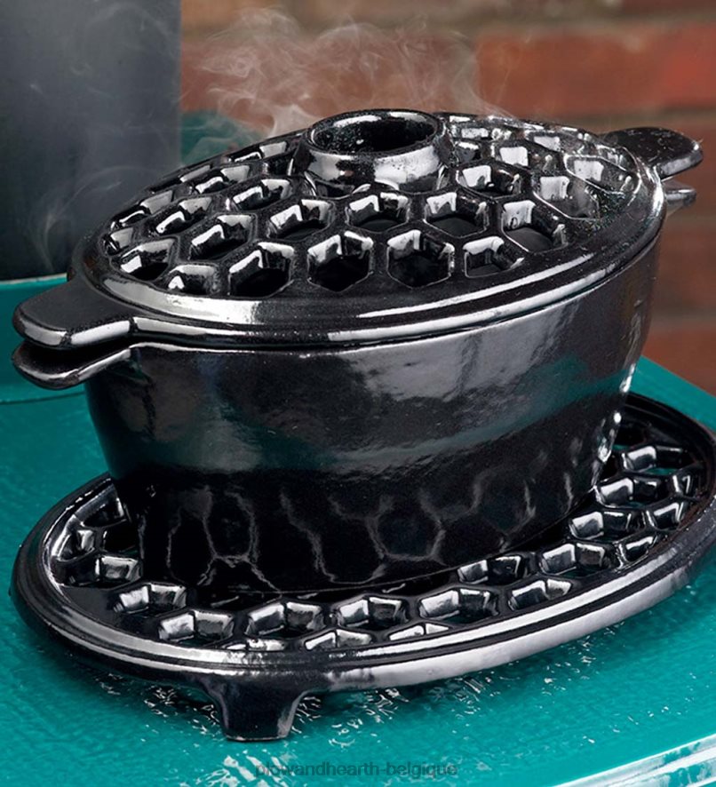 60H0822841 Plow & Hearth cuiseurs à vapeur et dessous de plat en fonte accessoires