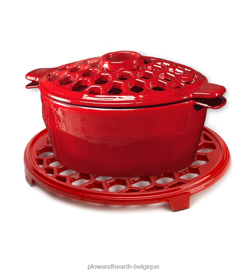 60H0822841 Plow & Hearth cuiseurs à vapeur et dessous de plat en fonte accessoires