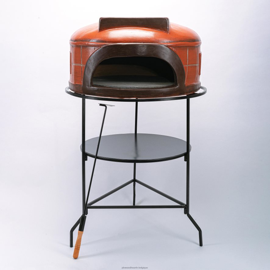 60H0822941 Plow & Hearth Four à pizza Talavera Ravello accessoires