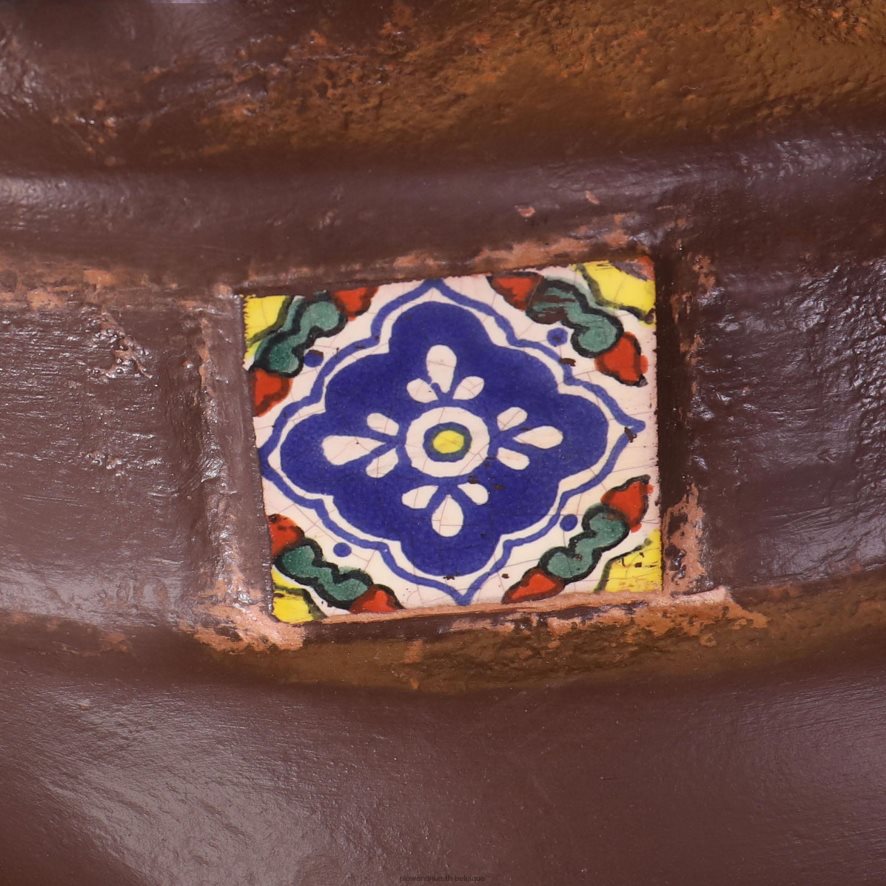 60H0822944 Plow & Hearth grand four à pizza Talavera accessoires