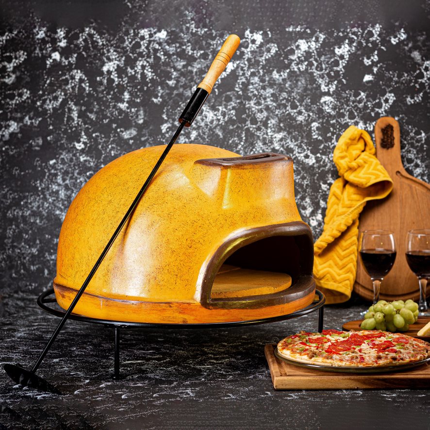 60H0822945 Plow & Hearth four à pizza talavera florence accessoires