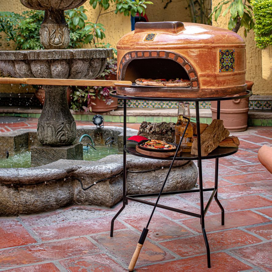 60H0822947 Plow & Hearth four à pizza talavera à Gênes accessoires