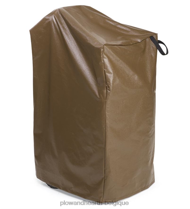 60H0822952 Plow & Hearth chariot à bûches roulant et housse en vinyle en option accessoires