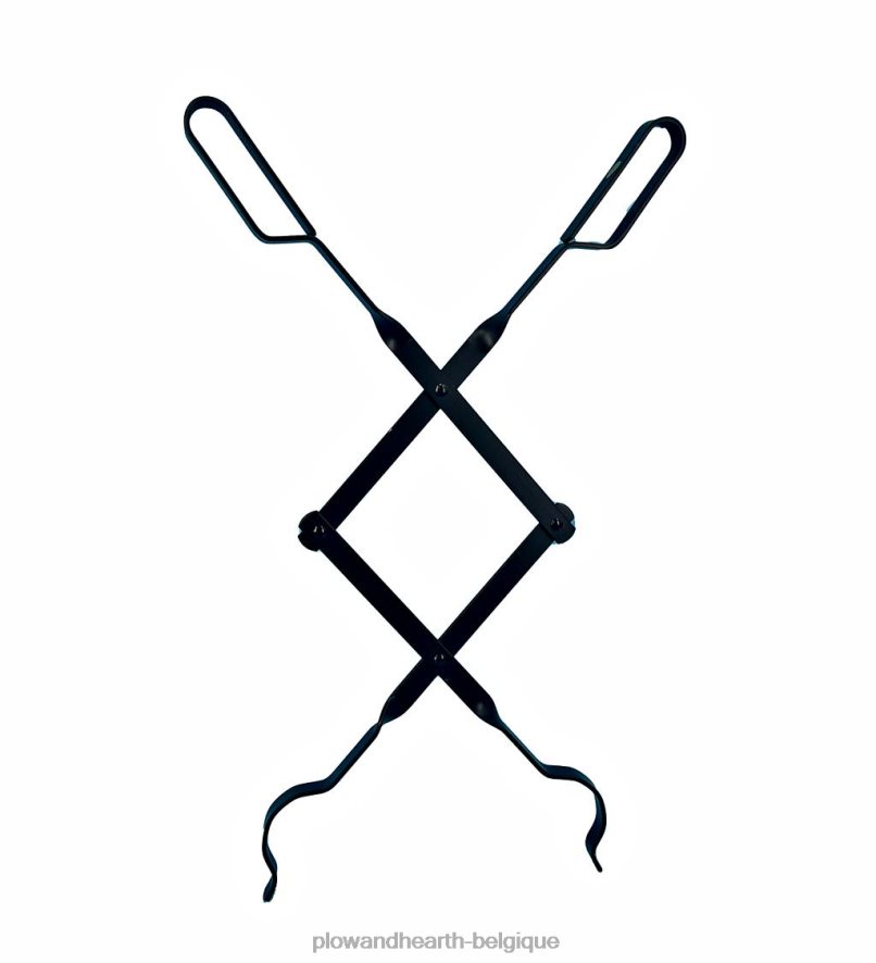 60H0822772 Plow & Hearth pince à ciseaux au coin du feu cheminée