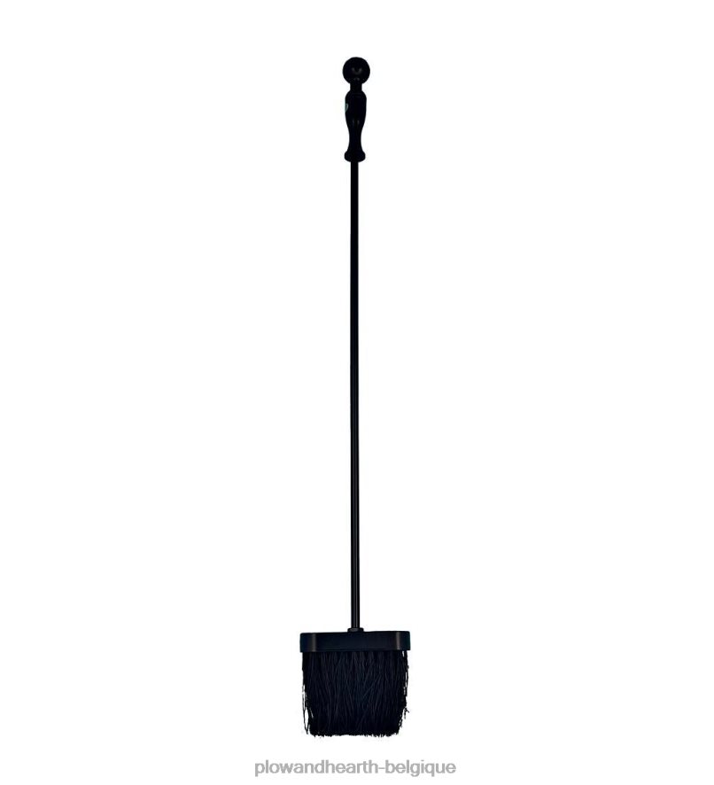 60H0822781 Plow & Hearth brosse avec manche boule cheminée