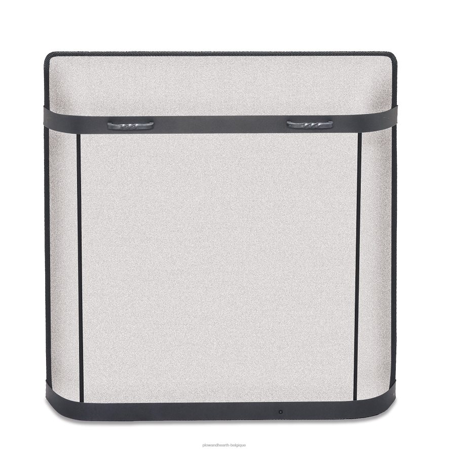 60H0822920 Plow & Hearth petit pare-étincelles série Custom Iron - 1 000 à 1 500 pouces carrés - noir cheminée