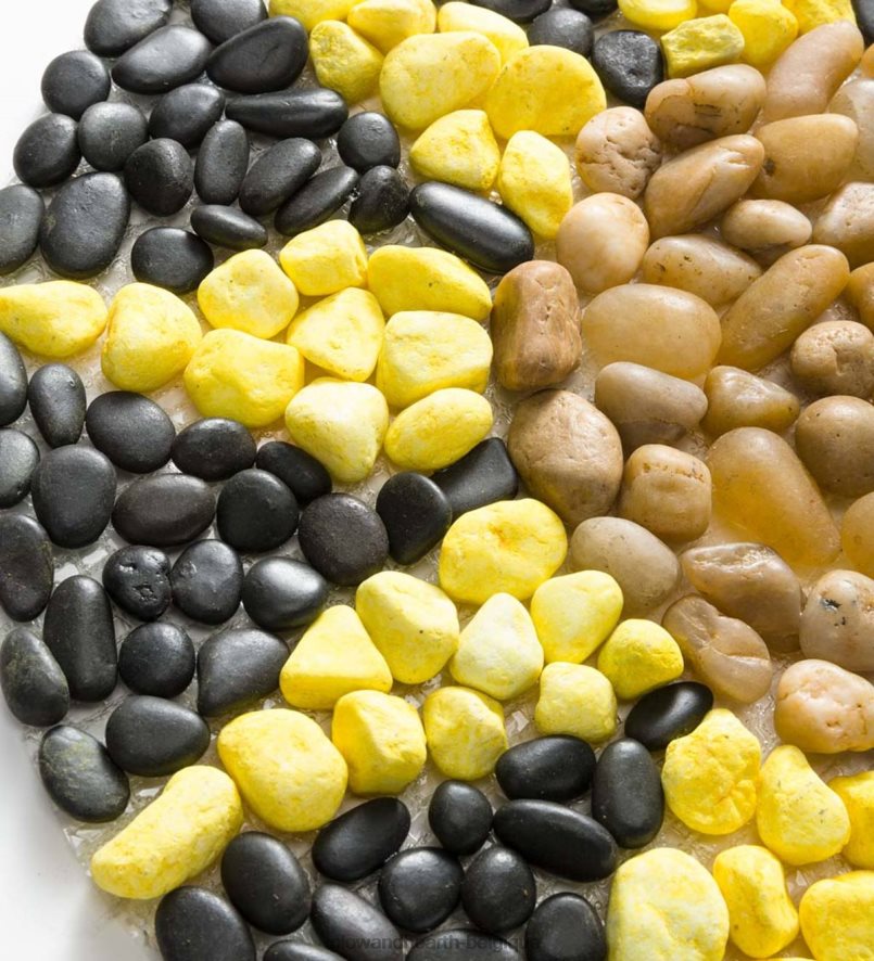 60H082136 Plow & Hearth tremplins tournesol, lot de 3 cour et jardin