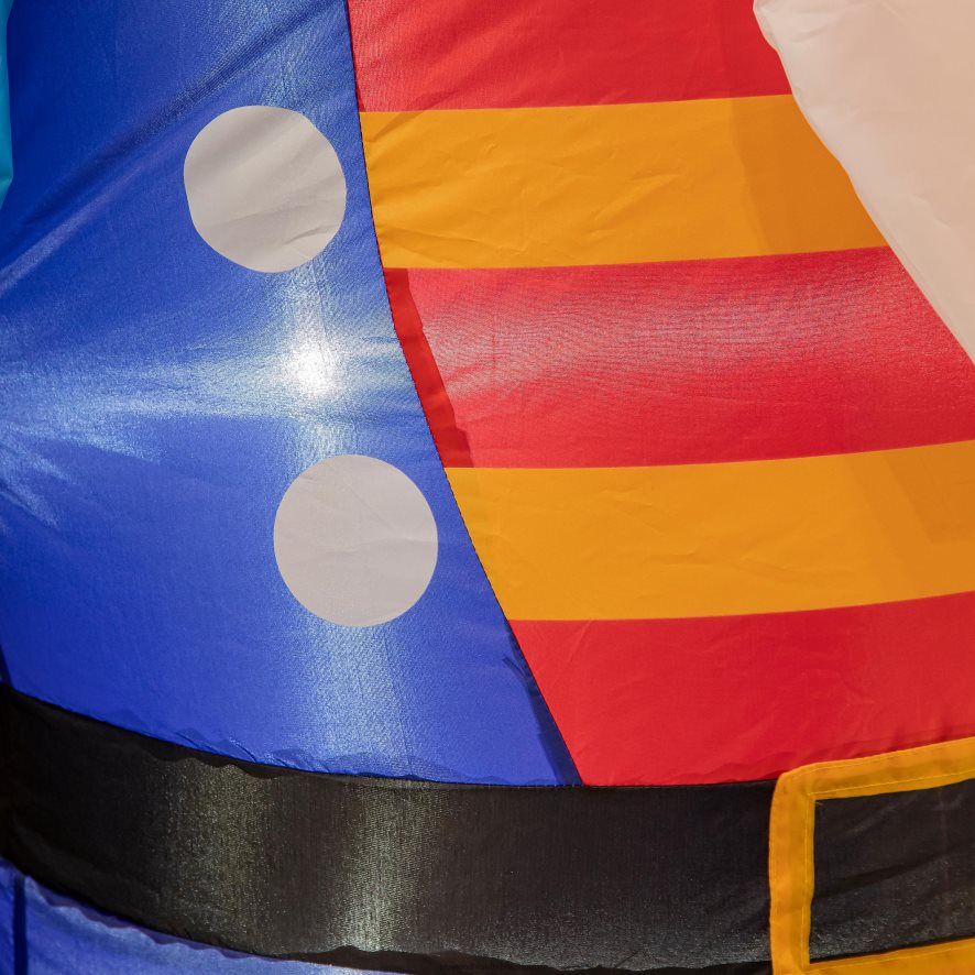 60H082147 Plow & Hearth gonflable de Noël casse-noisette éclairé cour et jardin