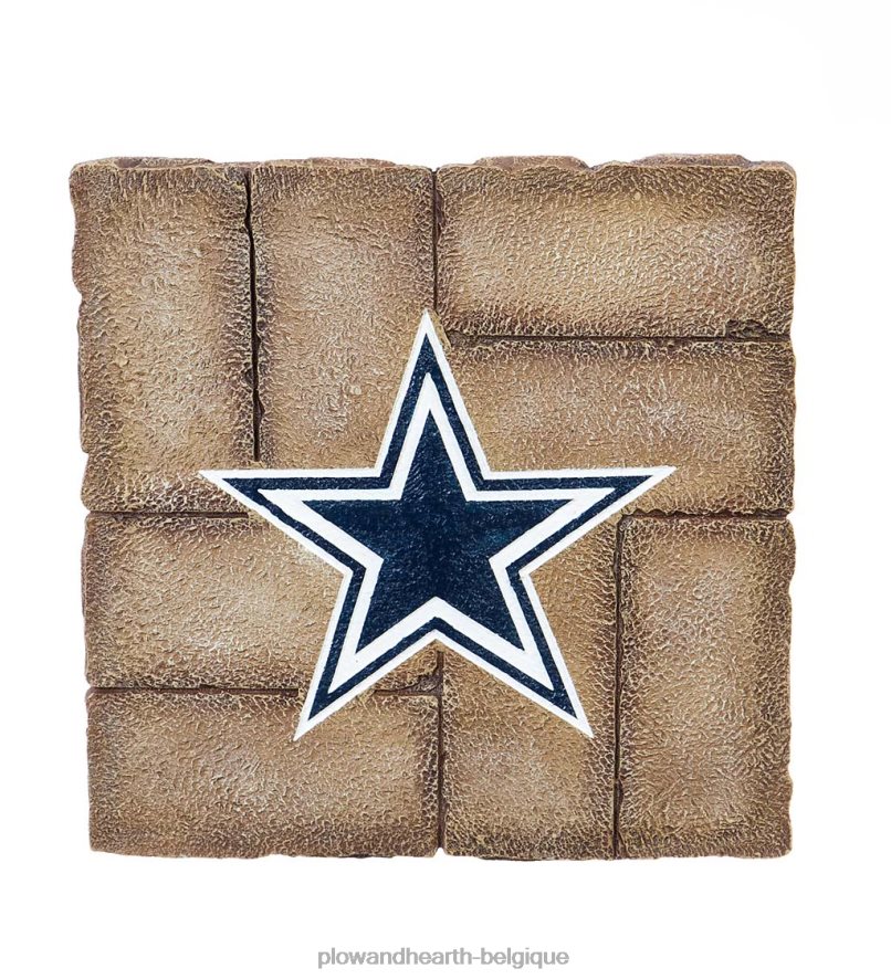 60H082165 Plow & Hearth pierre de jardin nfl - jets de new york cour et jardin