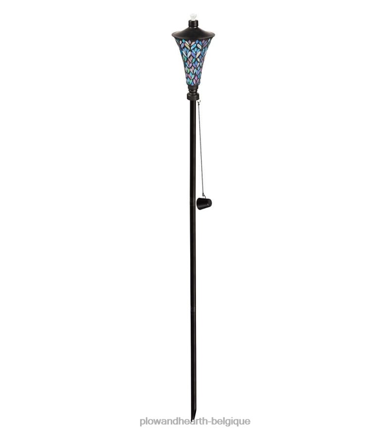 60H082178 Plow & Hearth torche mosaïque - ombre cour et jardin