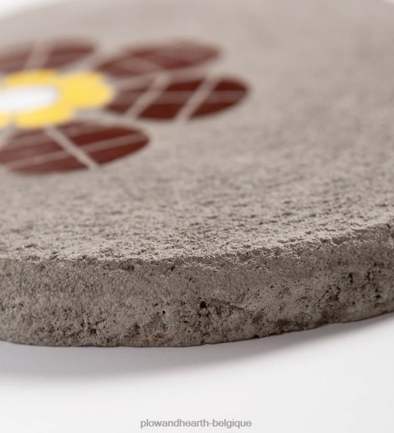 60H082194 Plow & Hearth tremplin en mosaïque - rouge cour et jardin