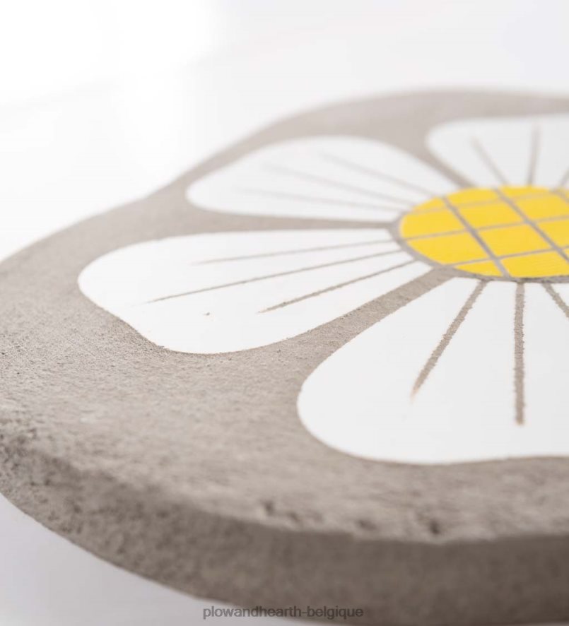 60H082194 Plow & Hearth tremplin en mosaïque - rouge cour et jardin