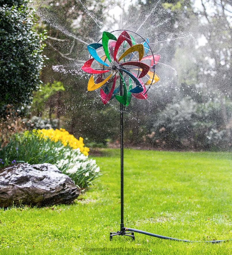 60H082350 Plow & Hearth hydro spinner multicolore - multicolore cour et jardin