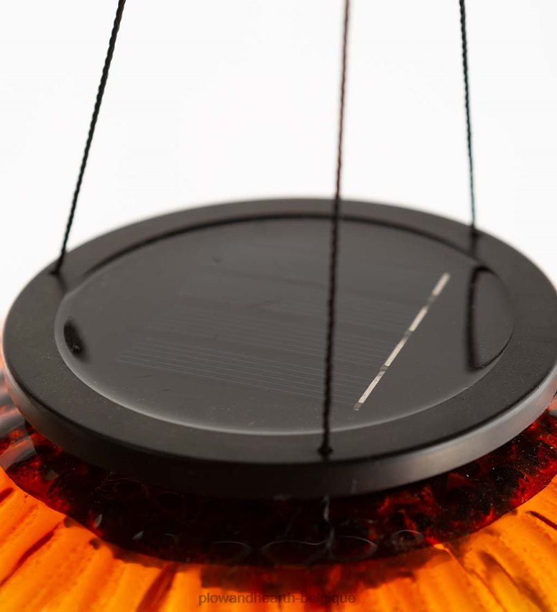 60H082373 Plow & Hearth mobile solaire à couleurs changeantes avec tournesols cour et jardin